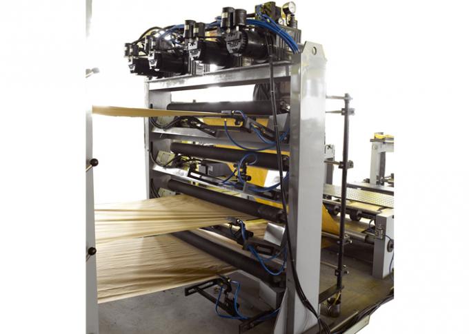 Автоматизированная машина изготавливания бумажного мешка клапана делая линию с дном наклеила функцию
