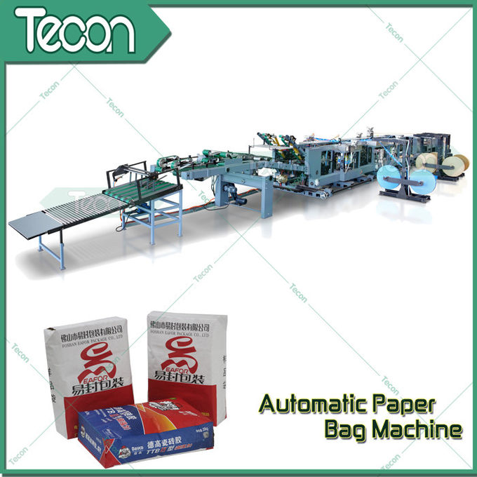 Большой автоматический бумажный мешок делая машину с отрезком лезвия прямыми или типом отрезка шага