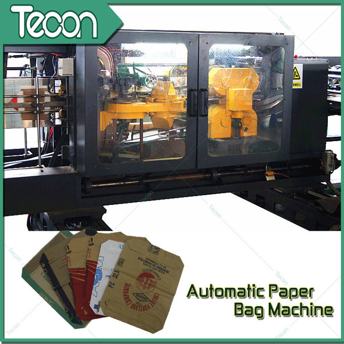 Бумажный мешок управляемый электрическим двигателем формируя машину с печатанием Флексо 4 цветов