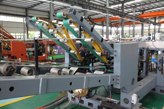 4 бумажного мешка Мултивалл печатания цветов делая машина ПЛК контролировать машинное оборудование бумажного мешка
